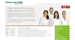 Desktop Screenshot of friskvaderstorgetvardcentral.se